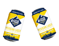 LoneTreeBrewingCompany fire beer cheers snow Sticker