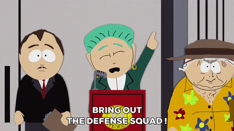 excited defense GIF by South Park 