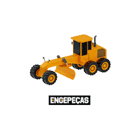 Motoniveladora Sticker by Grupo Engepeças