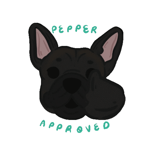Dog Sticker by Ann of Facedit