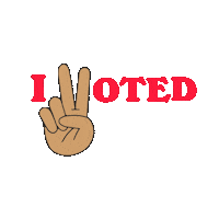 ChemistryATL sticker vote election president Sticker