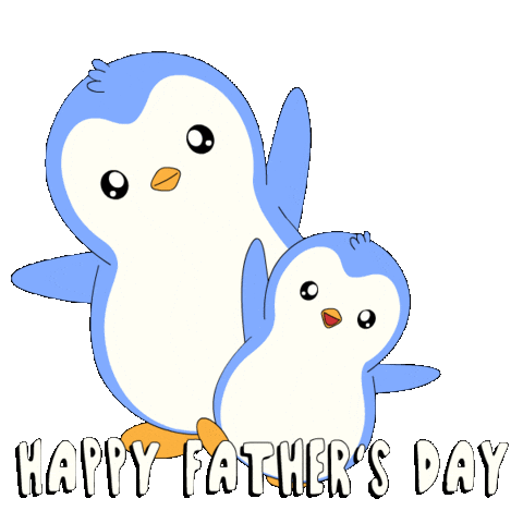 Fathers Day Penguin Sticker by Pudgy Penguins