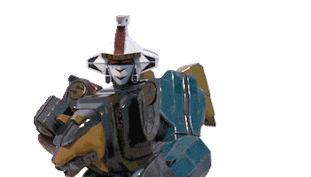Power Rangers Fire Sticker