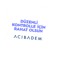 Sağlık Sticker by Acıbadem Healthcare Group