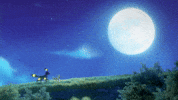 Full Moon Halloween GIF by Pokémon