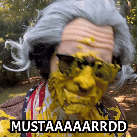 Mustard Condiment GIF