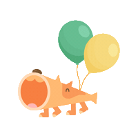 Balloon 開心 Sticker by ACCUPASS
