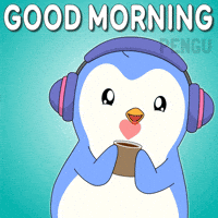 Good Morning GIF by Pudgy Penguins