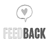 Feedback Branco Sticker