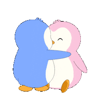 I Love You Kiss Sticker by Pudgy Penguins