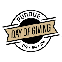 Giving Purdue University Sticker by Purdue For Life Foundation