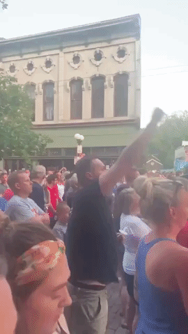 Crowd Chants 'Do Something' at Ohio Governor During Dayton Vigil