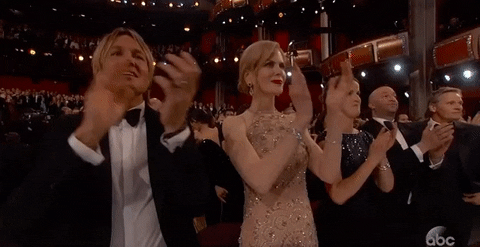 keith urban applause GIF by The Academy Awards