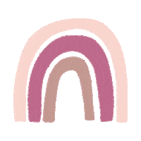 Rainbow Rain Sticker by Pinki