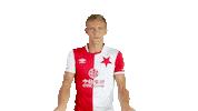 swipe up tomas soucek Sticker by SK Slavia Praha