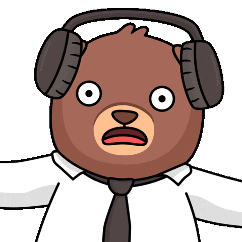 Joe Rogan Wow Sticker by BEARISH