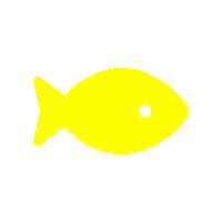 Fish Sticker by Dugongo