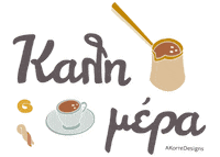 Good Morning Coffee Sticker