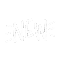 New Post Lettering Sticker