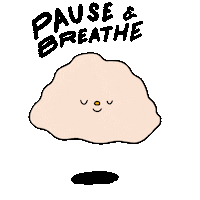 Lettering Cloud Sticker by The Good Type Co