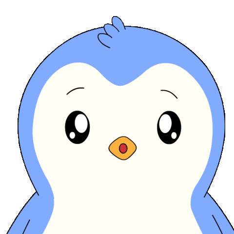 No Way Wow Sticker by Pudgy Penguins