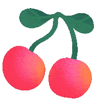 inkaruska cherry cherries inkaruska Sticker