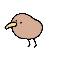 karin_ bird poop pooping toilet Sticker