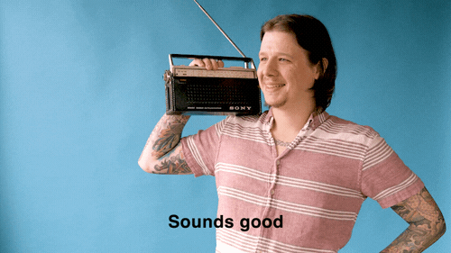 sounds good GIF by MailChimp