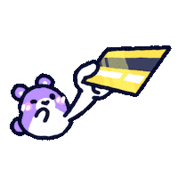 Paying Credit Card Sticker