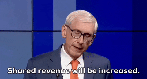 Tony Evers Wisconsin GIF by GIPHY News