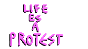 Life Protest Sticker by deladeso