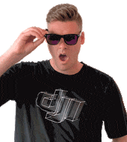 Sunglasses Wow Sticker by Drone Pals
