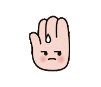 Puppygoon character hands emotion emoticon Sticker