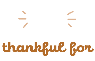Thanksgiving Ellen Sledge Sticker