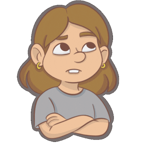 Bored Whatever Sticker