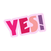 lovezumi yes positive si positivity Sticker