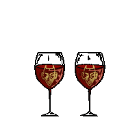 Cheers Wine Sticker by Casillero del Diablo