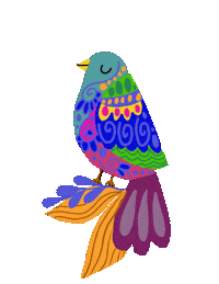 Bird Love Sticker