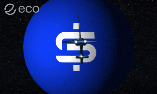 To The Moon Crypto GIF by Eco