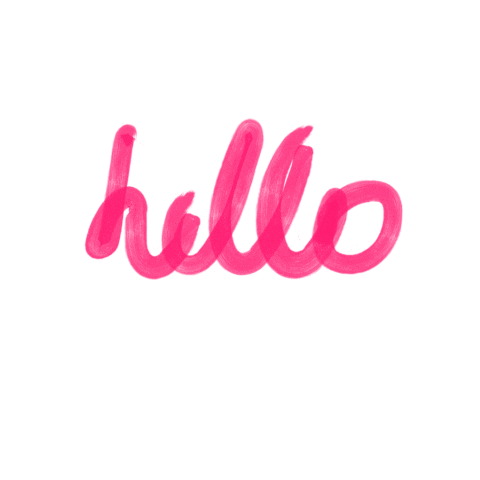 apelsiniukas hello pink hi new post Sticker