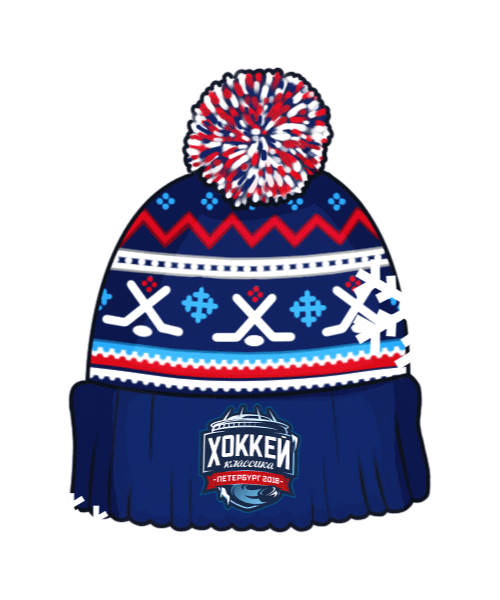 hockey hat Sticker by Red Machine