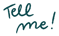 Speak Tell Me Sticker