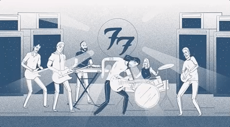 The Making Of Concrete And Gold GIF by Foo Fighters