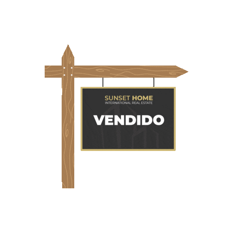 SunsetHomeRealEstate giphyupload inmobiliaria vendido sunsethome Sticker