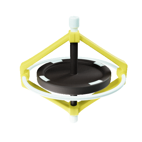 3D Spinning Sticker