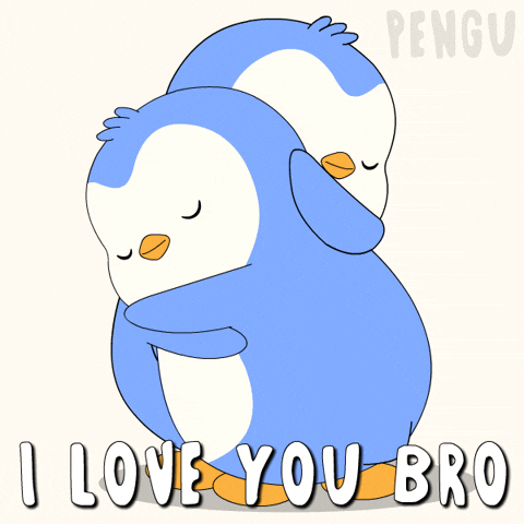I Love You Hug GIF by Pudgy Penguins