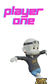 Level Up Press Start Sticker by Zhot