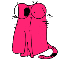 Cat Glasses Sticker by Design_panova_elvira