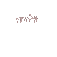 Monday Sticker