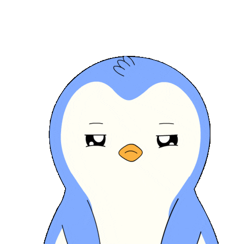 Drunk Penguin Sticker by Pudgy Penguins